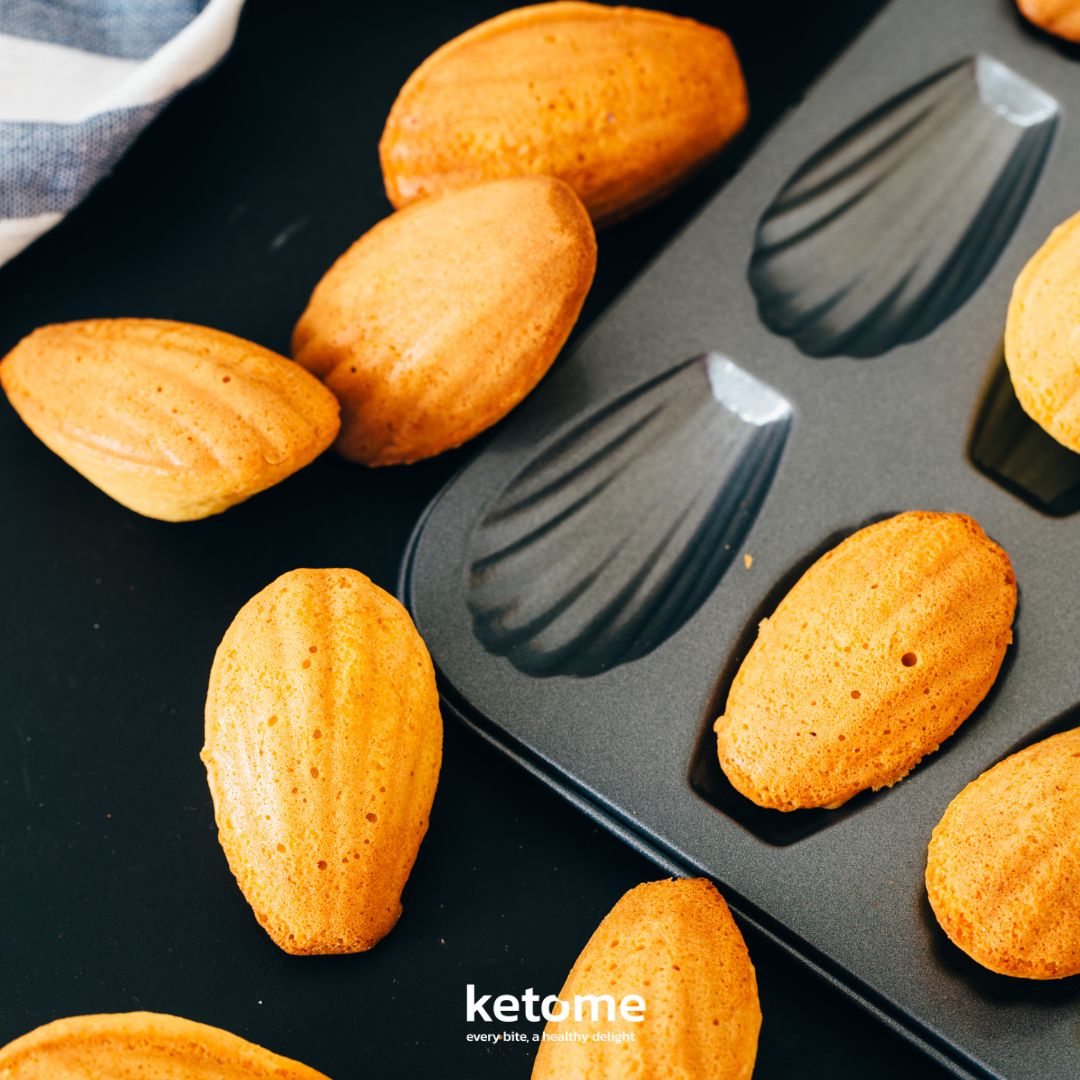 Keto Madeleine Cookies