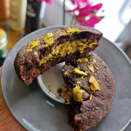 Dubai-Style Pistachio & Hazelnut Keto Cookies | 3g Net Carbs | Gluten-Free, Diabetic-Friendly
