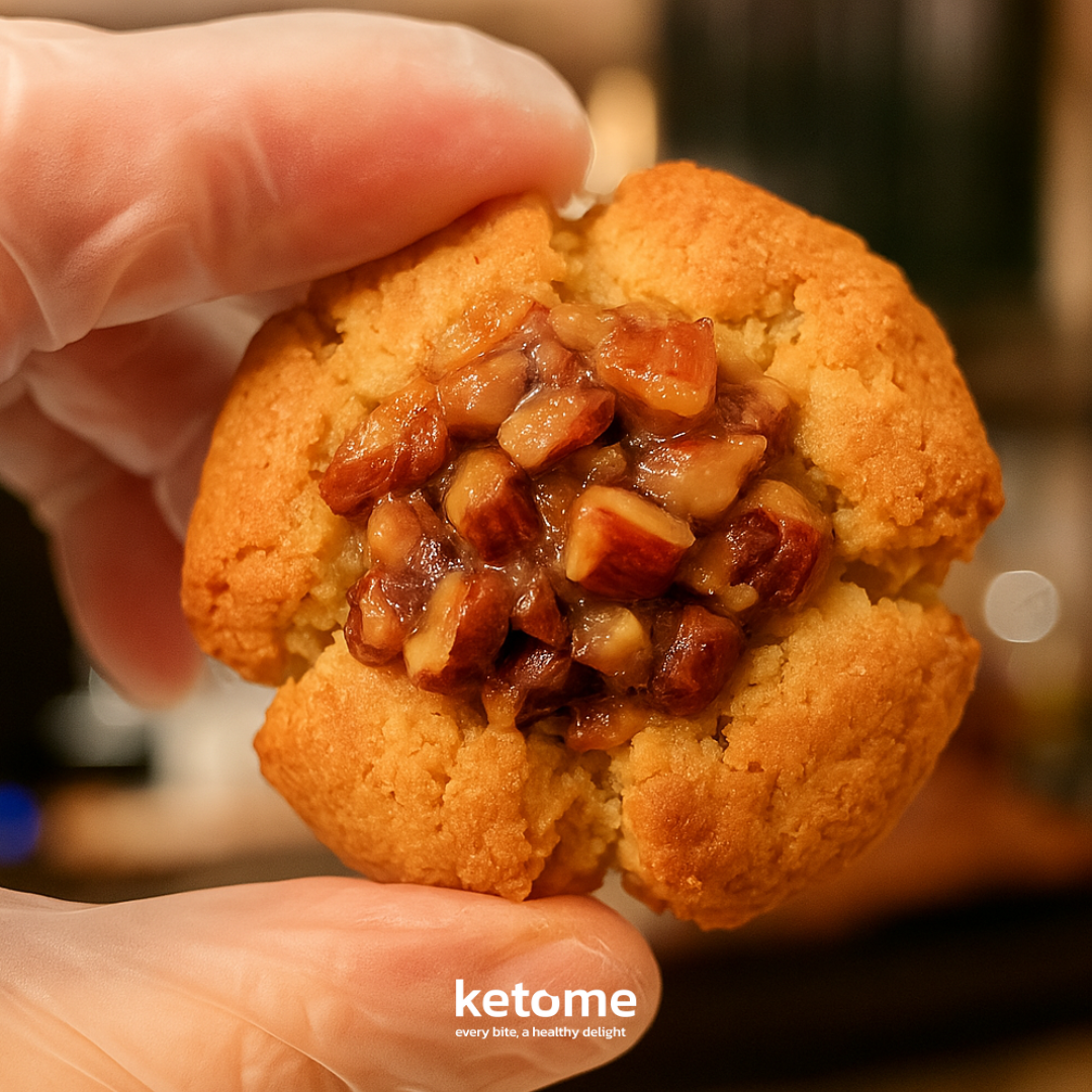 Biscuits faits maison KETO Almond FLOWER - Faible teneur en glucides, sans sucre et sans gluten