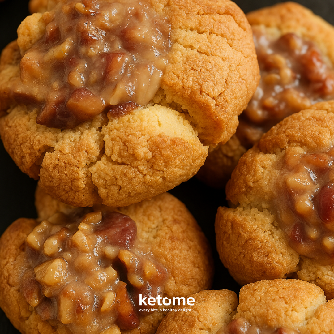 Biscuits faits maison KETO Almond FLOWER - Faible teneur en glucides, sans sucre et sans gluten