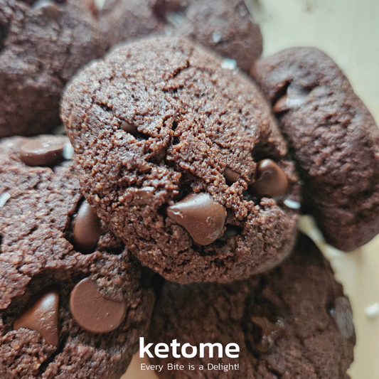 Keto Chocolate Cookies—Sugar-Free, Gluten-Free, 2g Net Carbs