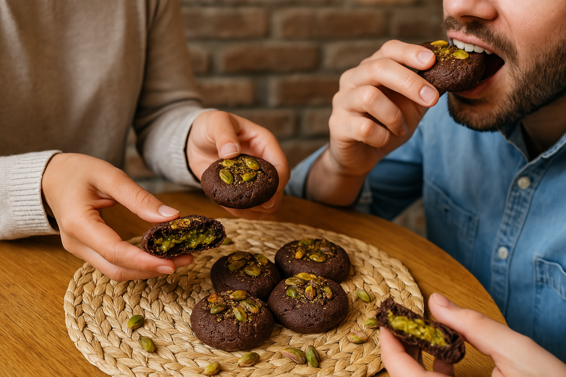 Keto Desserts for Type 1 Diabetes: Indulge Safely with Dubai-Style Pistachio & Hazelnut Cookies