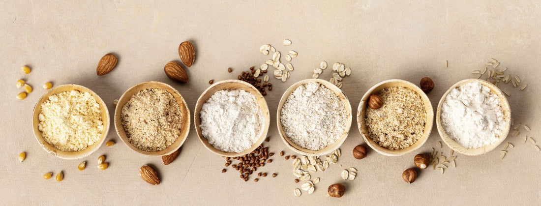 almond flour, coconut flour, wheat flour, benefits of almond flour