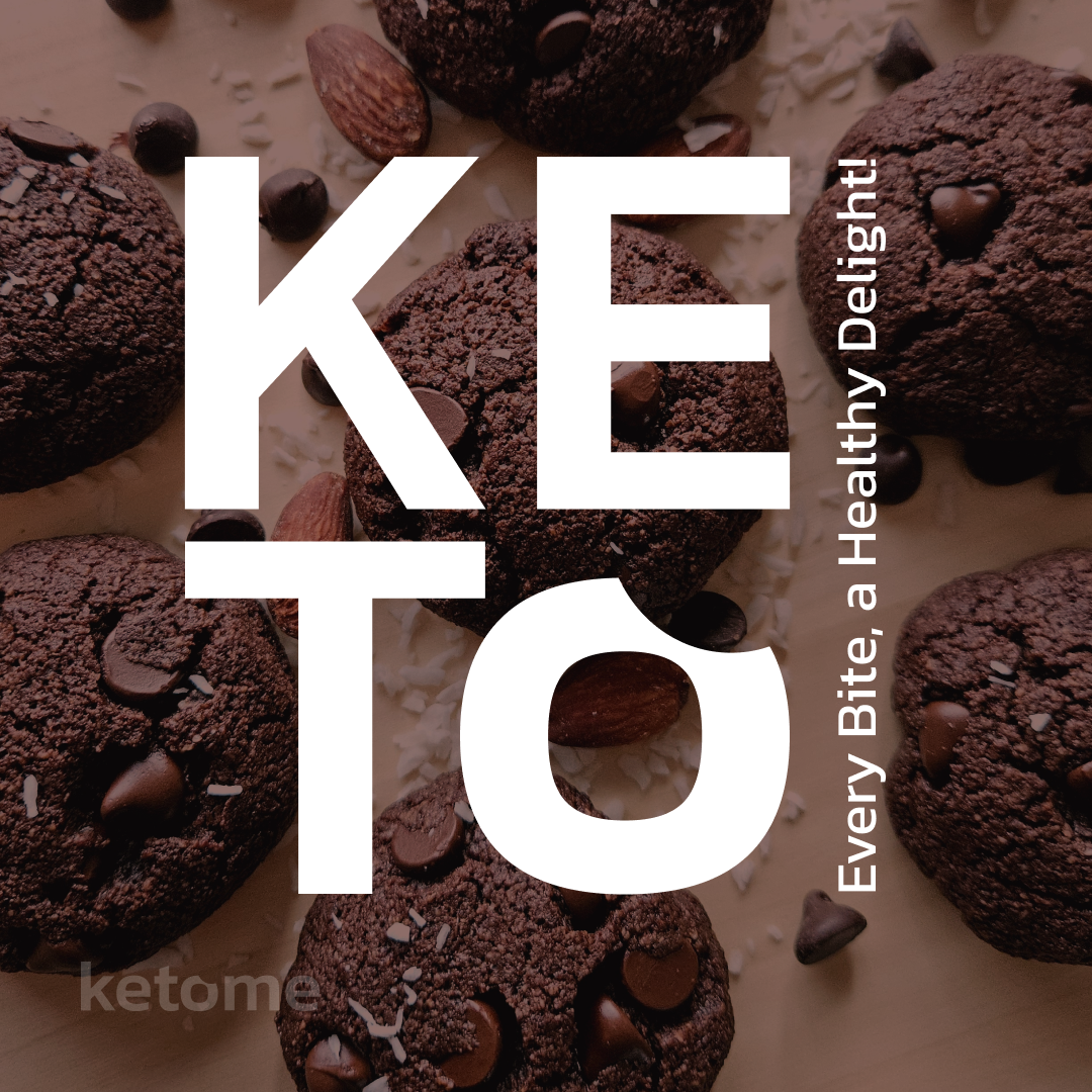 ketome, keto cookies, keto snacks, low-carb cookies, gluten-free cookies, sugar-free