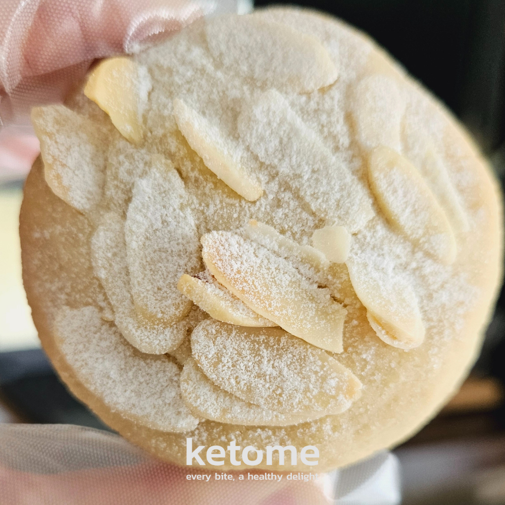 Biscuits croissants velours aux amandes