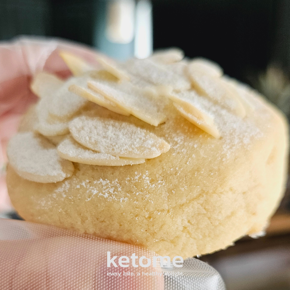 Velvet Almond Croissant Cookies