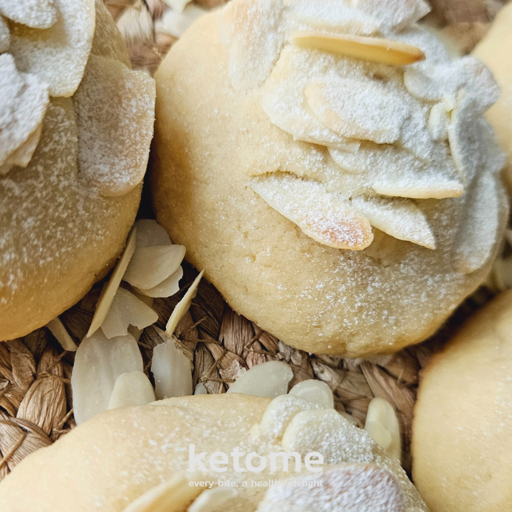 Velvet Almond Croissant Cookies