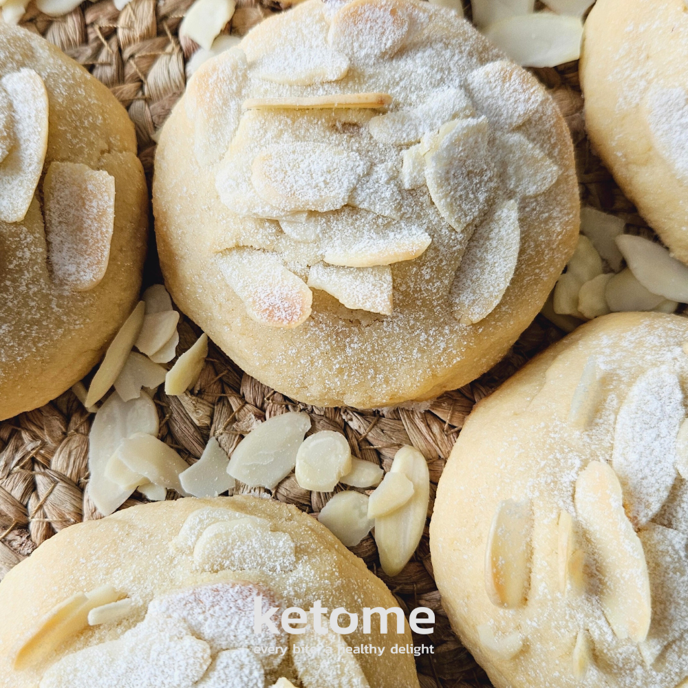 Velvet Almond Croissant Cookies