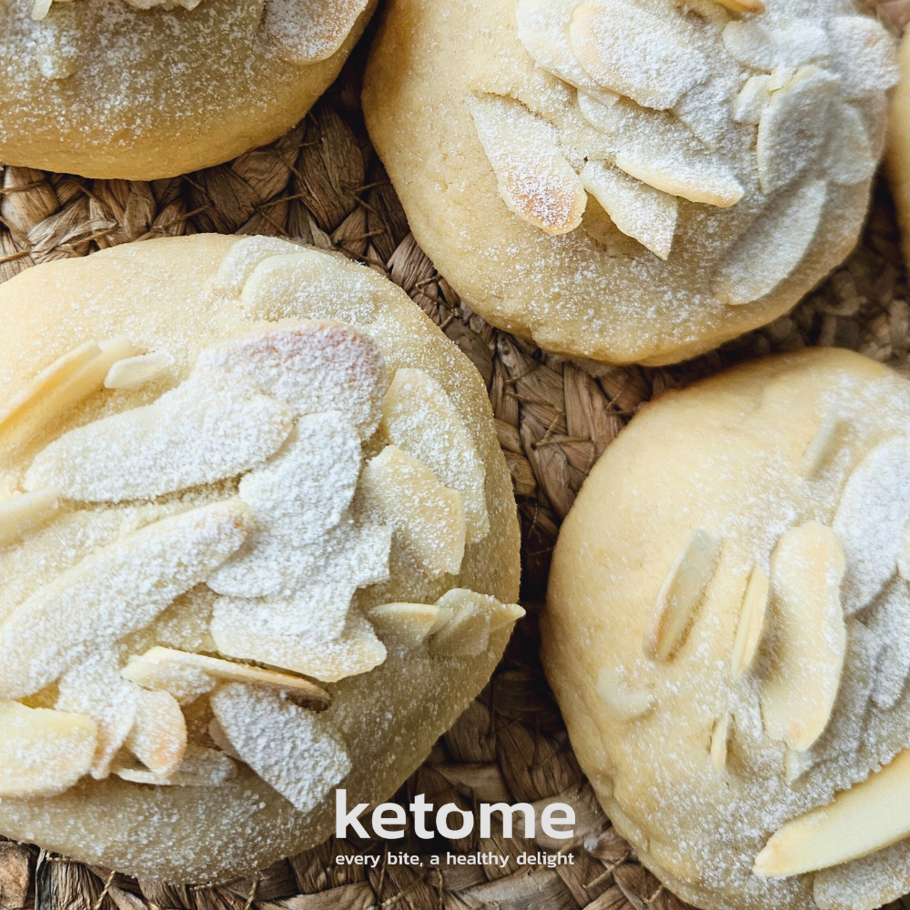 Biscuits croissants velours aux amandes