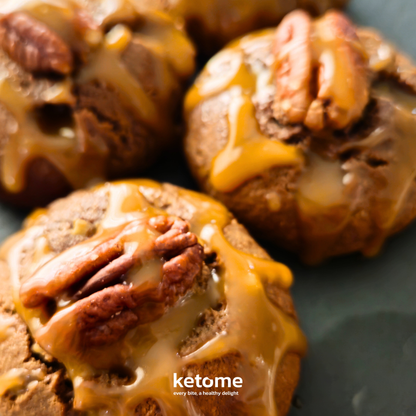 Biscuits protéinés au chocolat et caramel compatibles GLP-1 et céto – 10 g de protéines, sans gluten