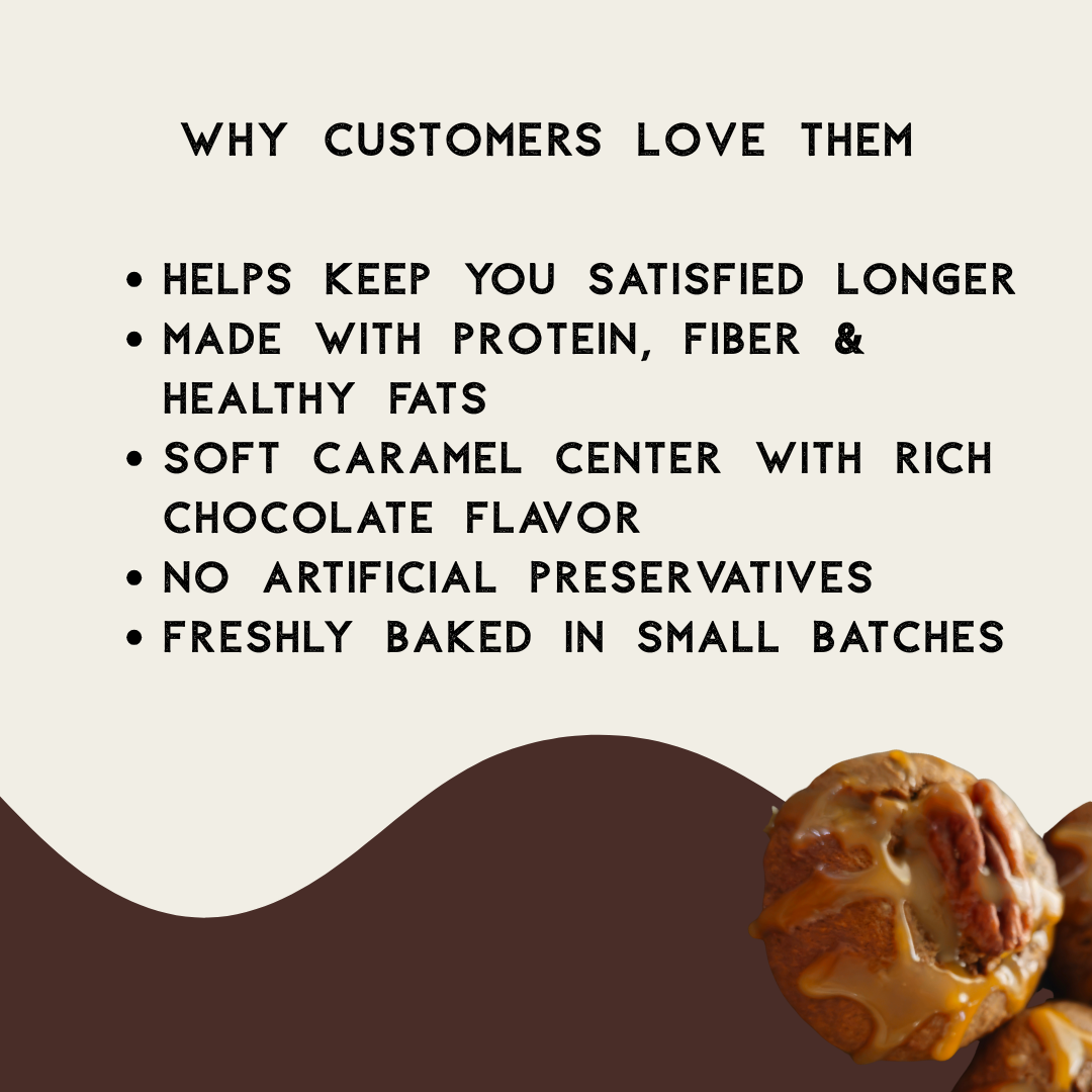 Biscuits protéinés au chocolat et caramel compatibles GLP-1 et céto – 10 g de protéines, sans gluten