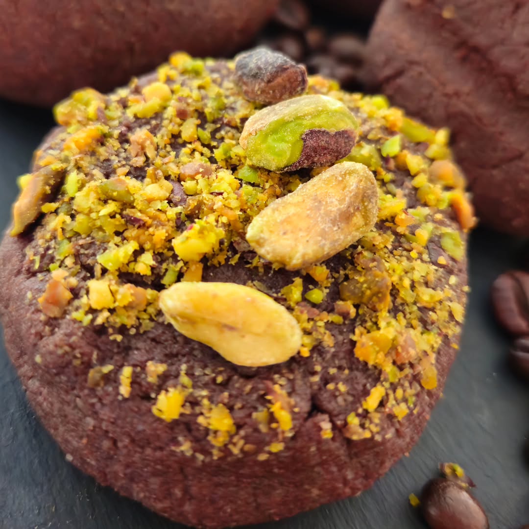 Biscuits Keto Pistache et Noisette Façon Dubaï | 2g de Glucides Nouveaux | Sans Gluten, Adapté aux Diabétiques