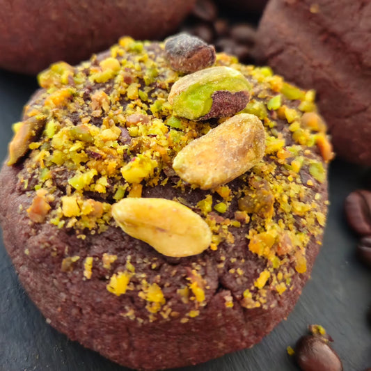 Biscuits Keto Pistache et Noisette Façon Dubaï | 2g de Glucides Nouveaux | Sans Gluten, Adapté aux Diabétiques