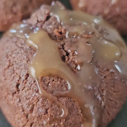 Biscuits protéinés au chocolat et caramel compatibles GLP-1 et céto – 10 g de protéines, sans gluten